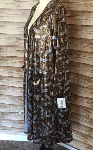 LuLaRoe NWT LLR Elegant Sarah Metallic Duster