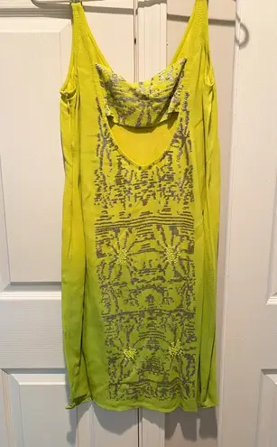 Yoana Baraschi Anthropologie Sequin Ombré Dress