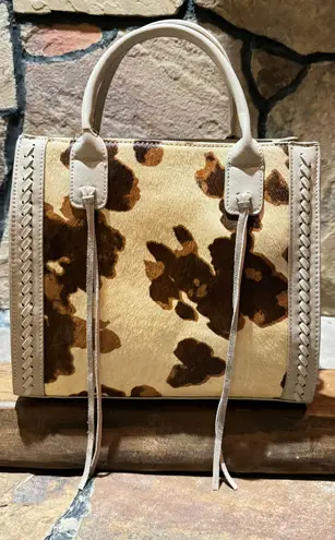 Wrangler Tote Bag for Women Western Cowhide Purse and Wallet Set