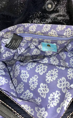 Kathy Van Zeeland Tote/Satchel Patent Leather Satchel