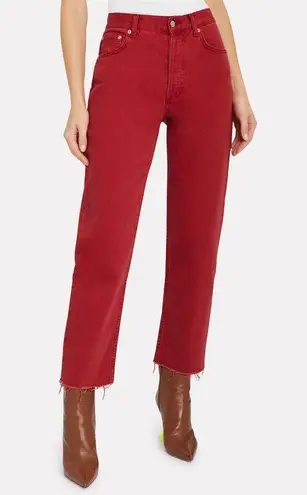 Boyish The Tommy High-Rise Jeans Red