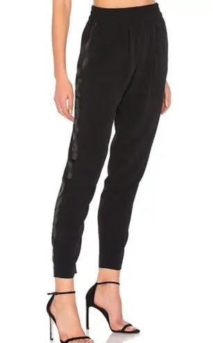 Rebecca Taylor Emma Silk Trim Ankle Pants