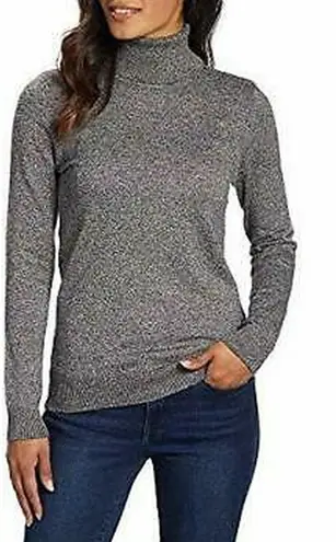 Andrew Marc Turtleneck Sweater in Heather Gray, Size Small - Image 1