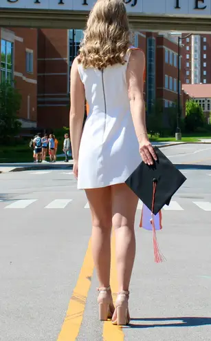 Alice + Olivia White Dress