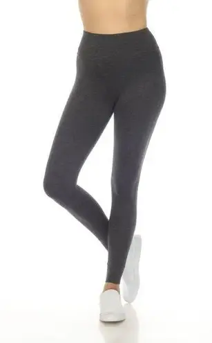 Johnny Was Calme Ease Space Dye High Waist Leggings Grey Size X-Small NWT