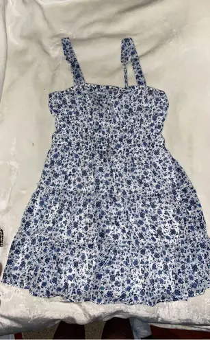 Trixxi Blue Floral Dress