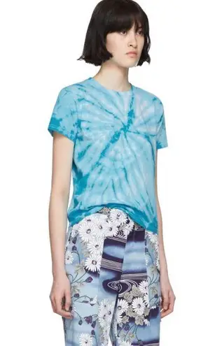 Collina Strada blue tie-dye Call Mom T-shirt size L large