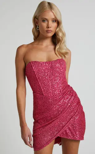 Showpo Pink Homecoming Dress