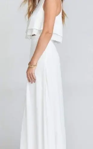 Show Me Your Mumu  Princess Di White Ballgown Skirt Small NWT