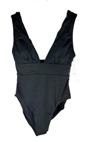 ANDIE Mykonos Small Long Torso Black One Piece Swimsuit LT