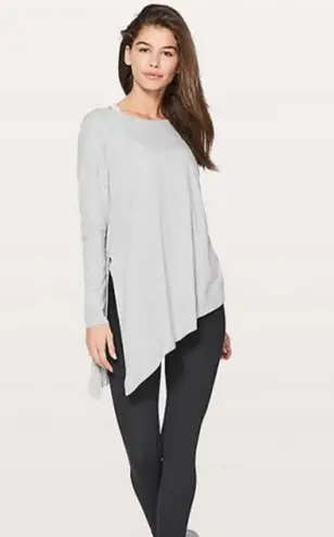 Lululemon Side Tie Long Sleeve Top