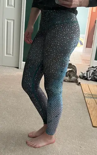 Teeki Yoga Leggings/Pants - Mermaid Fairy Queen Teal