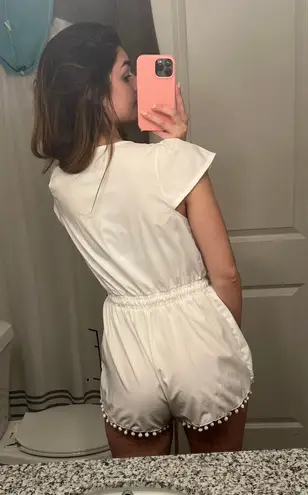 Boutique swim cover up romper