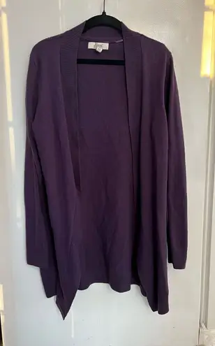 Bass GH Bass & Company Purple Sweater Cardigan Woman’s Size Medium