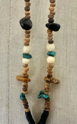 Handmade Ceramic Spiral Sun Pendant Boho Necklace