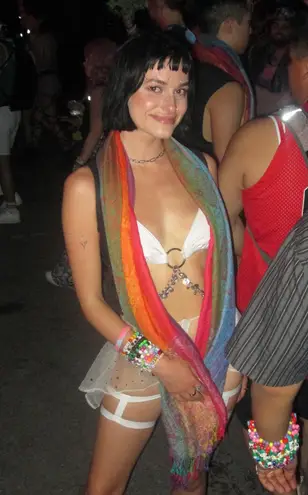 Her Pony The Label White Festival/Rave Set