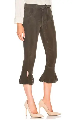 Calvin Rucker What I Like Olive Crop Flare Pants