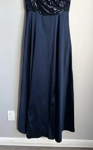 NEW Dresses Sachin & Babi Midnight Bella Sequin Formal Gown