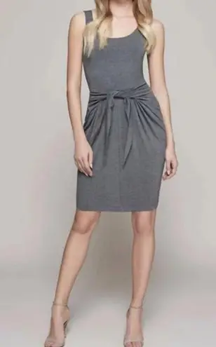 L'Agence L’Agence Gray Ivy Tie Front Mini Dress Sz.S