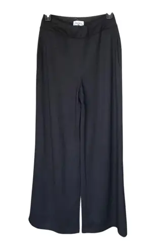 L'Agence Darcelle High Rise Pull On Black Wide Leg Pants Women's Size Small