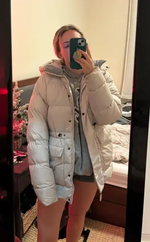 Backcountry Raglan allied down parka White Size M