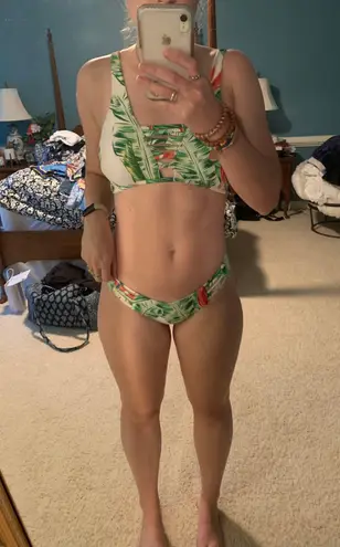 Jessica Simpson Patterned Bikini Set - Image 1