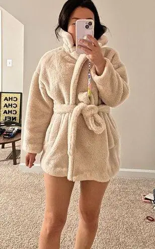 Weekend maxMara wool robe coat. S