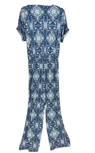 Style & Co  V-Neck Surplice Jumpsuit L