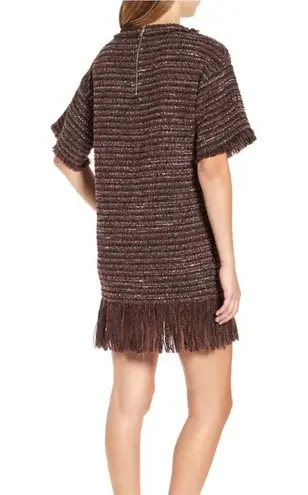 ASTR The Label Margo Fringe Hem Shift Dress thumbnail 2