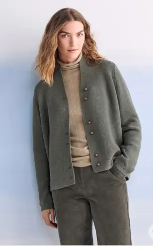 Poetry BUTTON-FRONT CARDIGAN