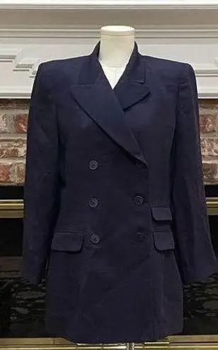 Ellen Tracy Linda Allard for 100% wool plum lightweight peacoat / 10 / NWOT