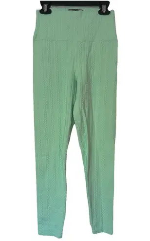 Beach Riot Sport Piper High Waist Leggings Women’s Small Cable Knit Textured