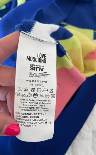 Love moschino Logo Knit Tee Dress