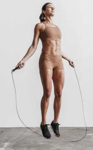 Nobull NWT Women's Matte Short 2" - Medium - Toffee Brown