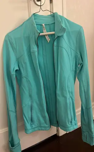 Lululemon Define Jacket Aqua Blue (discontinued)