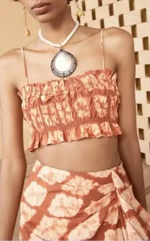 Ulla Johnson HP! NWOT Women's Size 8 Tie-Dye Riya Bralette in Sequia