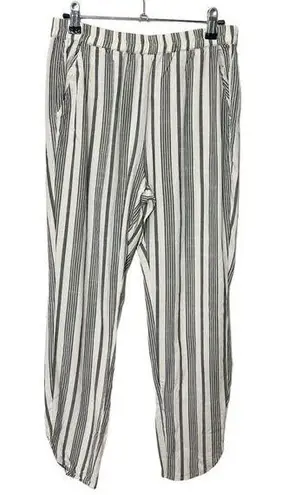 Marine layer  Pants Stripes Casual Alison Lagenlook Cropped Women’s Size Small S