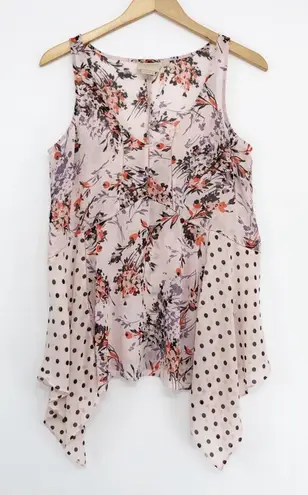 VANESSA VIRGINIA Garden Pop Floral Polka Dot S Pink