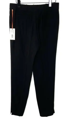 Ramy Brook NEW New York Maria Pants Women's Size 4 Black Straight Cropped $345