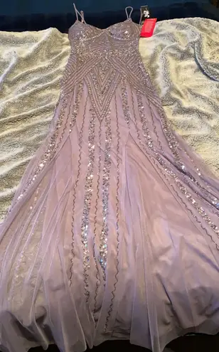 Jump Light Purple prom dress