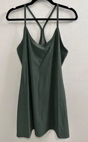 Outdoor Voices Exercise Dress - Evergreen - Large