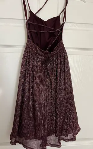 Deep Violet Sparkly Prom Dress Purple Size 2