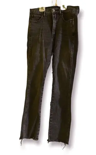 Gap Cigarette High Rise Black Jeans