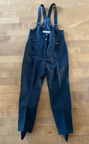 White Stag Vintage Stirrup Stretchy Women’s Black Ski Pants size 16