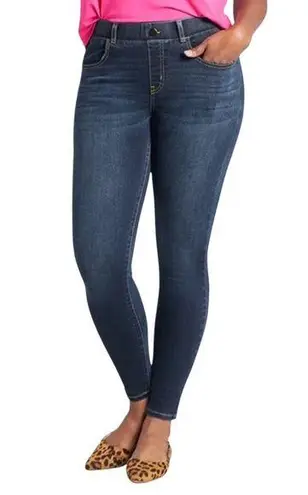 Betabrand Skinny Fit Yoga Denim Pull On Pants Size LP