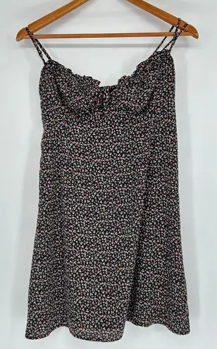 Dress Forum Babydoll Mini Dress Womens Medium Milkmaid Prairie Cottage Floral