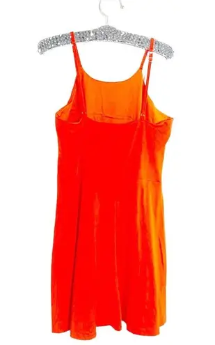 Girlfriend Collective FLOAT JULIET DRESS Orange Sz XXL