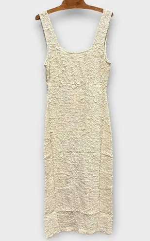 Mara Hoffman NWT Sloan Textured Sleeveless Column Midi-Dress Size XL