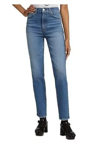 RE/DONE Womens Jeans 70s Straight Laguna High Rise 24