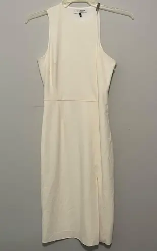 Halston Heritage Halston Herritage Off-White Sleeveless Dress